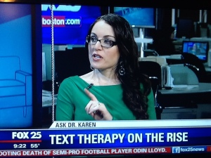 Text Therapy -Ask Dr Karen