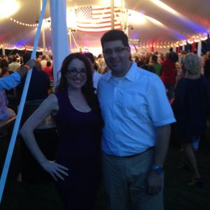 Karen & Seth Ruskin at Trump Rally